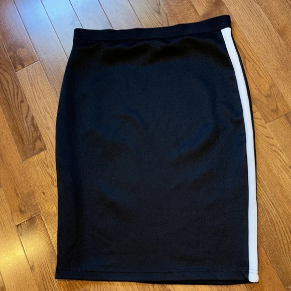 George Black Pencil Skirt Sz  Large - Picture 5 of 13
